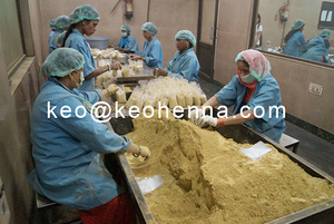 Henna en Polvo Indio Sojat Triple Refinado, Color Marrón Oscuro Herbal, 100% Libre de Amoníaco - Product Image 3