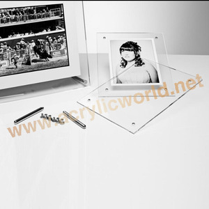 Bloc Photo magnétique en acrylique transparent, cube photo, cadre de bloc photo en acrylique - Product Image 6
