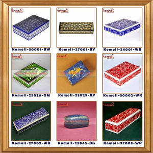 Máquina de papel de diseño de árbol de noche, caja personalizada pintada a mano - Product Image 4