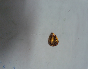 Aguamarina dorada de corte de pera Natural 12x16mm 7.50ct piedra preciosa suelta para la fabricación de joyas - Product Image 1