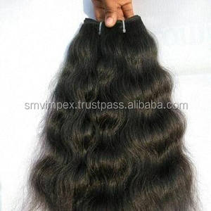 Máquina de pelo 100% indio de alta calidad, pelo indio de la mejor calidad, oferta popular, 12A, 5A - Product Image 1