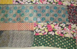 Colchas Vintage Kantha de algodón Reversible hechas a mano, colcha Vintage Kantha - Product Image 5