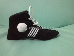 Chaussures de sport GLI Sambo été/hiver pour les arts martiaux et la lutte, tige en cuir véritable avec doublure en mesh, modèle GLI574 - Product Image 4