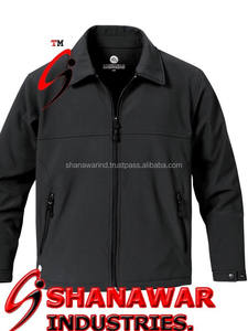 Factory Outlet Custom Impermeable Slim Fit Stand Collar High Street Style Softshell Jacket para hombres Invierno al aire libre de alta calidad - Product Image 4