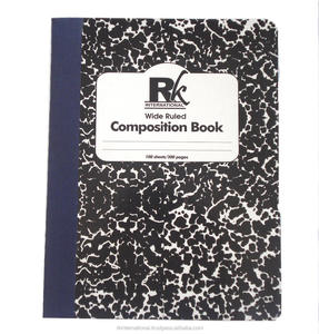 Cuaderno de composición Rk International de 100 hojas con reverso blanco, costura de hilo dúplex, fabricado en India para el regreso a clases - Product Image 2