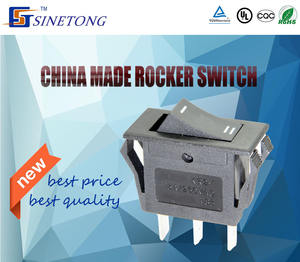 สวิตซ์โยก3P แบบ250Vac/16A Nylon66เอียง KR2-1ได้รับการรับรองจาก Kara TUV CE ROHS - Product Image 1