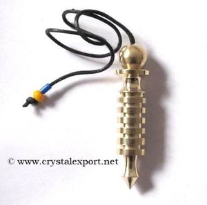 Péndulos Isis de latón al por mayor 6 placas - Product Image 1