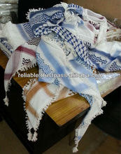 Toutes les saisons Yashmagh Arabic Jacquard Scarf 100% Cotton 6-Piece Set Durable Fashionable Square Style - Product Image 2