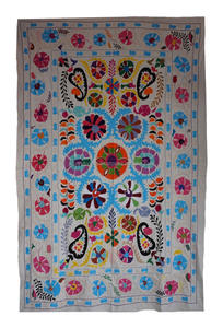 Jeté de literie décoratif en coton simple traditionnel - Product Image 3