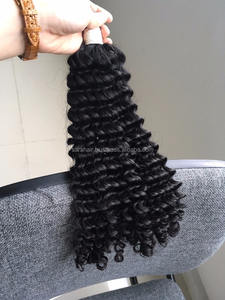 Extensiones de cabello humano para trenzado, pelo rizado y ondulado profundo a granel de alta calidad de Vietnam - Product Image 2