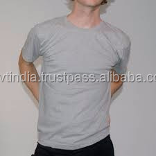 Venta al por mayor a granel de algodón liso camiseta de los hombres con colores por encargo y diseño de impresión camisetas lavables de algodón de secado rápido camisetas - Product Image 3