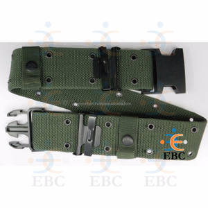 Ceinture tactique Web vert olive OEM Ceinture tactique de haute qualité avec boucle de ceinture en plastique - Product Image 4