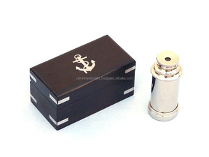 คาลวินกล้องโทรทรรศน์โครเมี่ยมสำหรับลูกเสือด้วยวัสดุทองเหลืองกล่องไม้โรสวูดสีดำรวมของขวัญ - Product Image 2