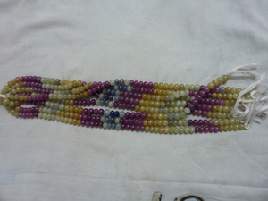 หลายไพลินมีค่าและหินไพลินลูกปัดหินธรรมชาติลูกปัดสำหรับ DIY สร้อยข้อมือสร้อยคอเครื่องประดับทำ