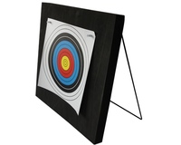 Cible de tir sportif et de chasse KHAMPA en nylon auto-réparant haute densité 60x60 10cm d'épaisseur bleue pour tir en extérieur, jeu de tir, logo personnalisé 3D