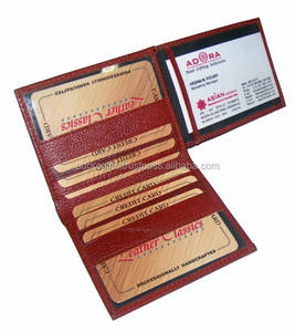 2025 mode nouveau Design en cuir porte-cartes de visite portefeuille - Product Image 1