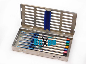 PDL luxators titanium blue / Luxating periotomes set/ dental titanium luxators set - Product Image 5