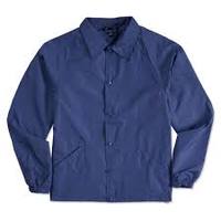 Nouvelle veste d'entraîneur d'hiver imperméable personnalisée grande taille brodée résistante au vent vente en gros de veste vierge