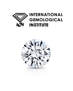 Diamante Redondo Brillante de Corte Excelente, Claridad VS, Natural, Solitario, 3.00Ct, Certificado por IGI - Product Image 1