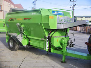 Auger Horizontal-Equipo de maquinaria agrícola, célula de carga trasero Digital con tanque de aceite y cargador 8m3, equipo de mezcla de alimentación Animal - Product Image 4