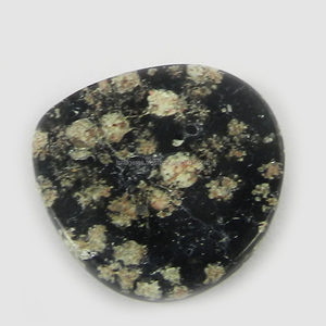 25มม. ดอกไม้ไฟที่มีคุณภาพดีที่สุด Obsidian 4.62 Gms หัวใจอัญมณี - Product Image 2