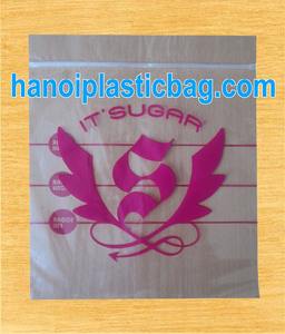 wholesales LDPE plastic bag with ziplock and logo print - Product Image 3