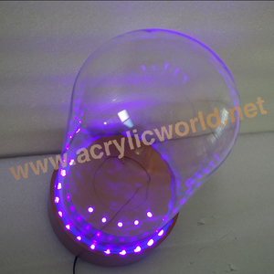 Customized Eco-friendly Crystal Acrylic Wine Display <b>Rack</b> with <b>Glasses</b> Holder for Advertising in Department Stores - Product Image 5