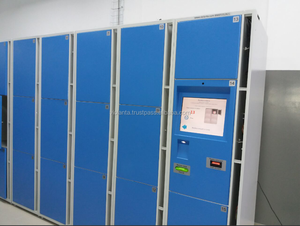 Casillero electrónico de acero con código de barras para almacenamiento de equipaje para estaciones de ferrocarril aeropuertos otros lugares - Product Image 5