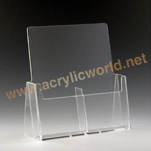 Estante giratorio para libros, revistas y folletos, Acrílico - Product Image 6