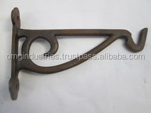 OMG Industries Heavy Industry Wall Mounted Single Hat <b>Coat</b> <b>Hook</b> Hand Forged Brass Zinc Wholesale Cast Iron Grab <b>Hook</b> - Product Image 5