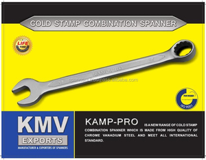 Llave inglesa combinada de doble propósito de 8mm-32mm de la mejor calidad, llave de reparación fina hecha de aleación OEM personalizable - Product Image 2