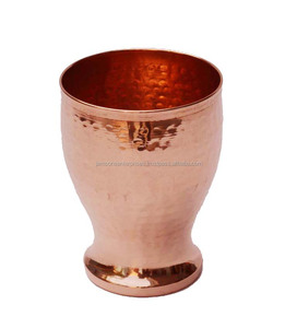 Vasos de cobre de mejor fabricante de estilo indio, vasos hechos a mano martillados, vasos, vasos, taza de Julep, tazas de mula de Moscú - Product Image 5