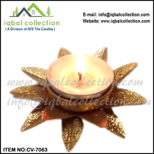 Star shaped votive holder for events - Product Image 1