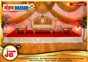 Décorations Mandap de mariage traditionnelles de qualité supérieure pour votre journée spéciale - Product Image 4