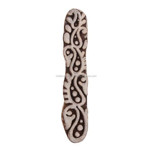 Blocs d'impression floraux en bois faits à la main en gros pour l'impression de toile - Product Image 1