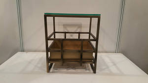 Mesa de cesta cuadrada espejo - Product Image 2