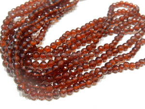 Mozambique grenat perles rondes à facettes en vrac rouge 5MM Alifinternational pour la fabrication de bijoux prix de gros pas cher - Product Image 6