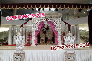Escenario Real para Bodas Asiáticas, Decoración de Escenario para Bodas Indias, Decoración para Eventos en Australia - Product Image 2