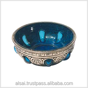 ได้รับการออกแบบที่กำหนดเองจำนวนมากของที่ดีที่สุดแก้วที่ให้คำมั่นสัญญาที่วางเทียนชาแสงสำหรับขายพร้อมขายจากผู้ส่งออกอินเดีย - Product Image 2