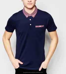 Men's polo shirt with printed collar man collar shirt stylish cute trendy fashion boys polo tees