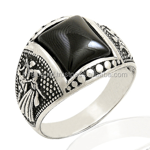 925 Sterling Silver Art Circassian <b>Men</b> <b>Ring</b> Original Hot Selling <b>Rings</b> Antique Pattern Silver Color <b>Men</b> <b>Ring</b> Vintage Jewelry - Product Image 1