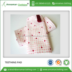 100% Organic Cotton Baby Chew Teething Pads - Product Image 2