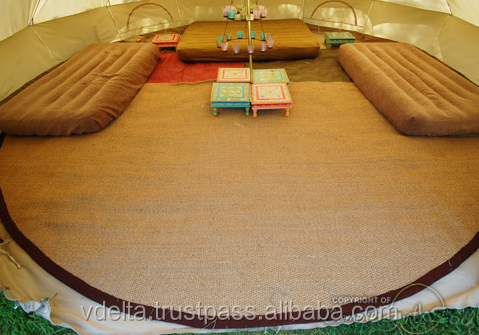 Door Mat Bell Tent Coir Matting COIR MATTING HALF MOON For BELL