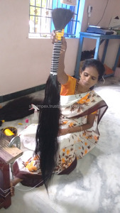 Vente en gros sans trame couleur 8 pouces à 30 pouces en vrac cheveux humains cuticules alignés brut vierge Remy cheveux humains en vrac pour le tressage - Product Image 2