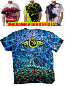 Camisetas Personalizadas para Hombre con Sublimación, Cuello Redondo, Manga Corta y Logotipo con Impresión Digital - Product Image 2