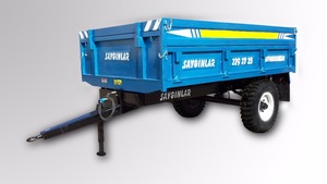 รถพ่วงไฮดรอลิกคุณภาพสูงสำหรับงานเกษตร แบบเพลาเดียว ด้านหลังแบบยกเท บรรทุกได้ 4 ตัน สำหรับฟาร์ม จากประเทศตุรกี - Product Image 4