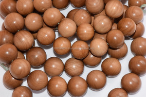 Hindu <b>Rosary</b> Sandalwood Beads-round Natural Dark Golden Brown Color Made in Rajasthan for Bracelet Making Handicrafts - Product Image 2