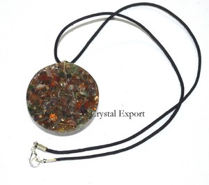 Orgone Chakra Disco Colgantes - Product Image 1