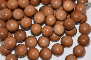 Riddhi Siddhi Budista Cantando Mala Beads Sur DE LA India Sándalo Madera Ecológico 50 + Años - Product Image 2