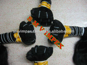 Tejido de cabello humano Remy sin enredos y desprendimiento sin procesar 100%. Cabello crudo Remy de la mejor calidad. Tejido de cabello con la mejor textura - Product Image 3